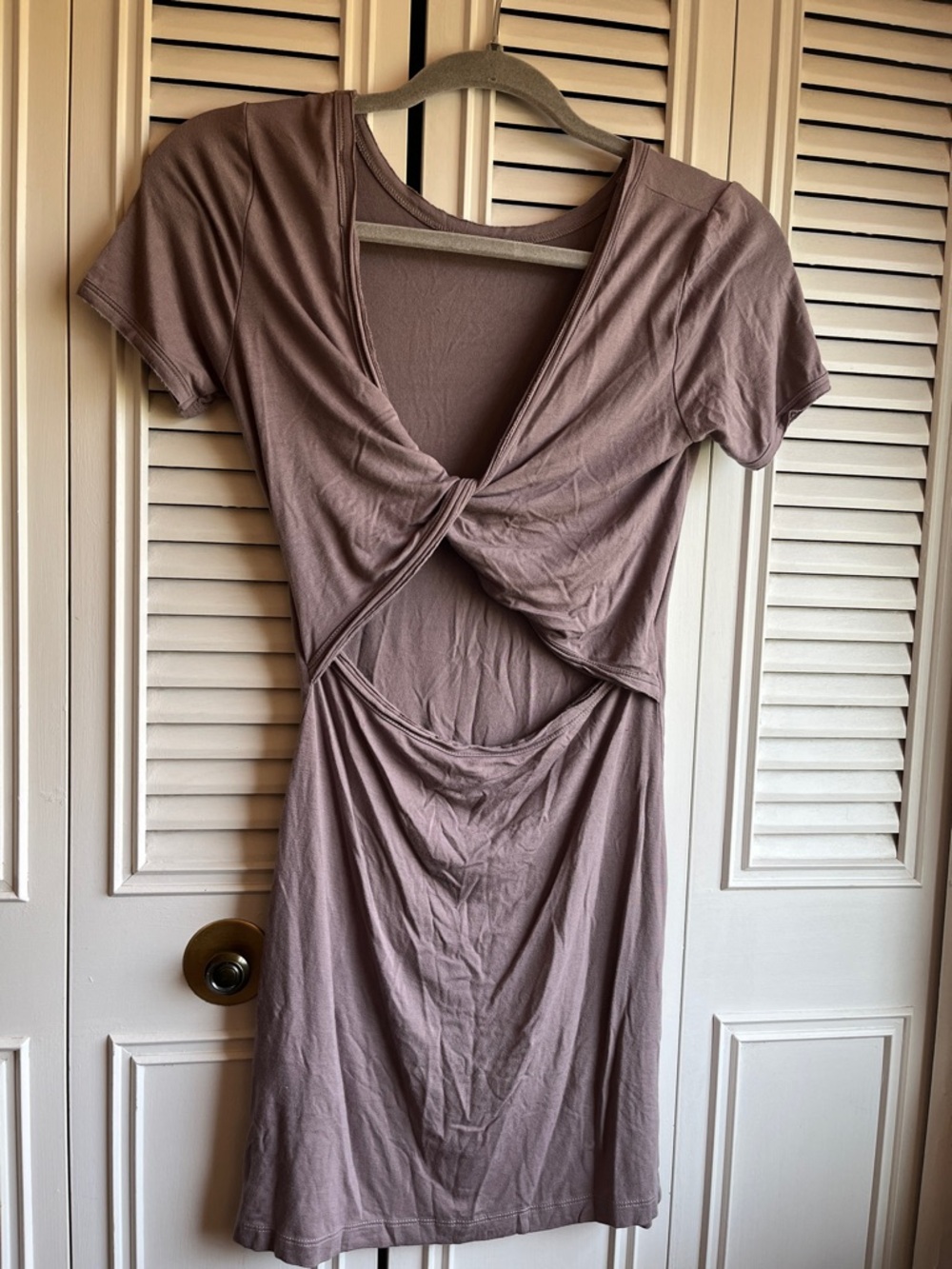 Forever 21 Mauve T-Shirt Dress